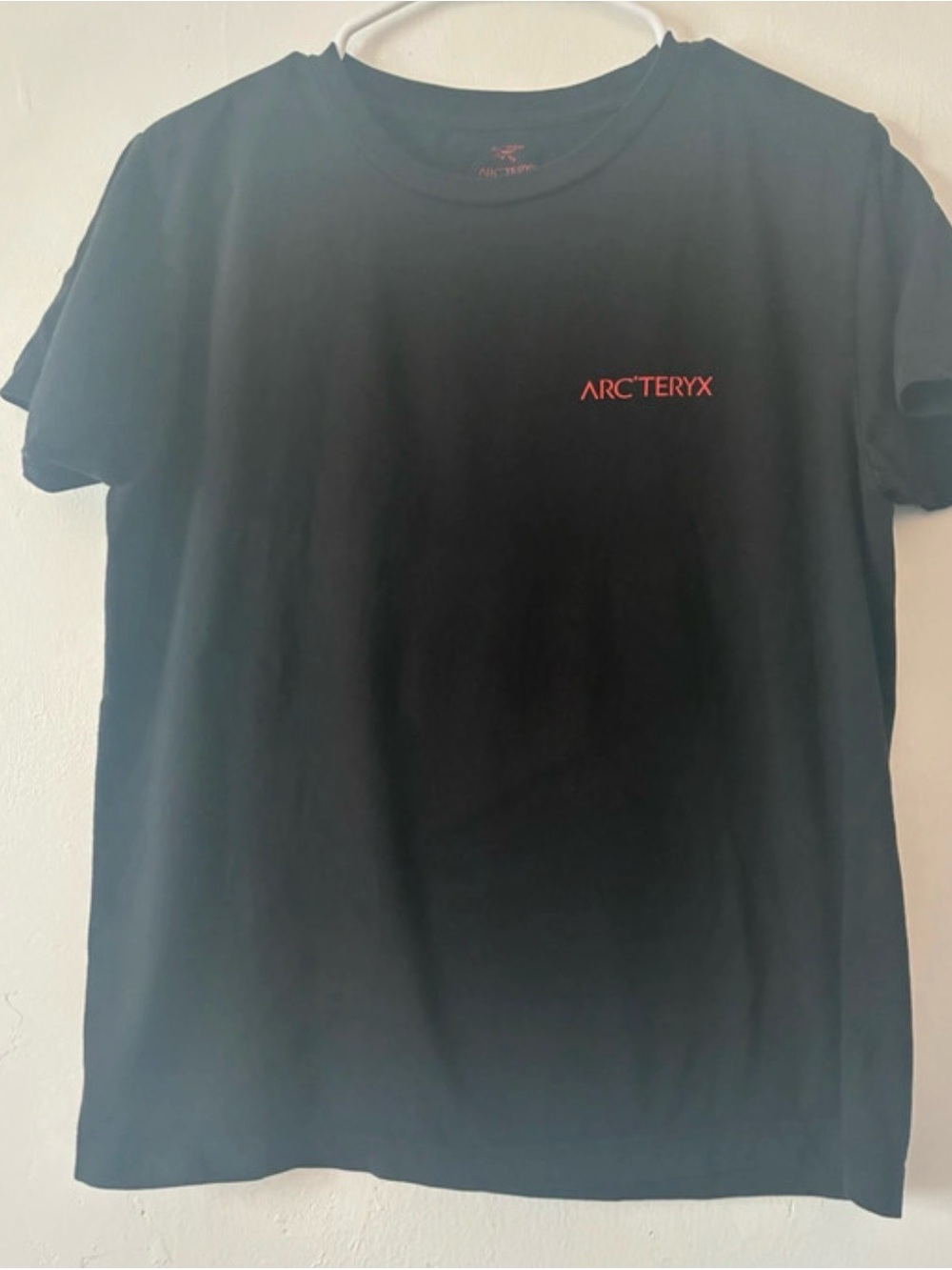 Arc'teryx Black Short-Sleeve Tee with Red Logo